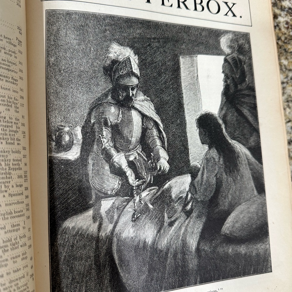 Vintage Chatterbox Book with Colorful Cover - Picture 10 of 13